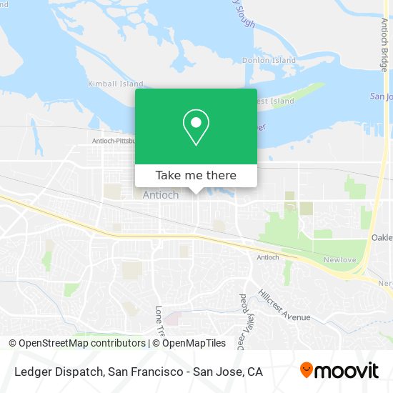 Ledger Dispatch map