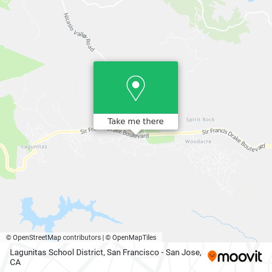 Mapa de Lagunitas School District