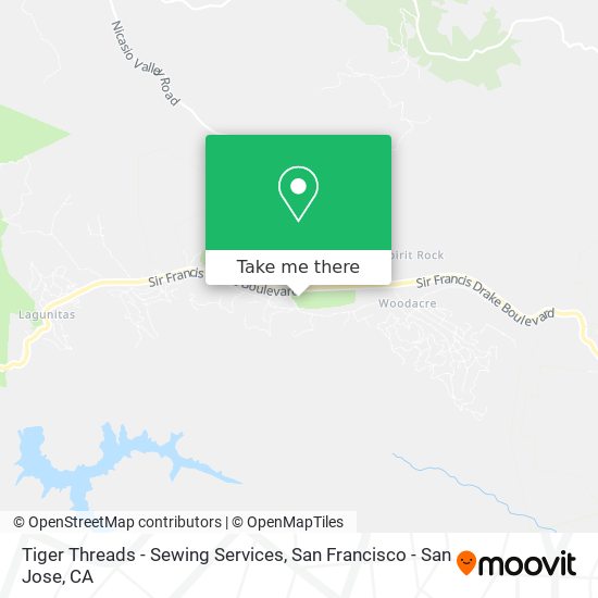 Tiger Threads - Sewing Services map