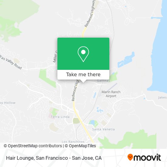 Hair Lounge map