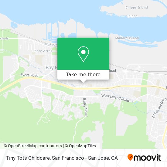 Mapa de Tiny Tots Childcare