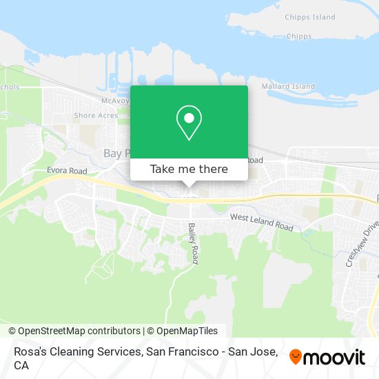 Rosa's Cleaning Services map