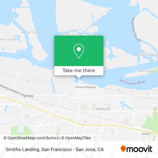 Smiths Landing map
