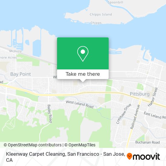 Kleenway Carpet Cleaning map