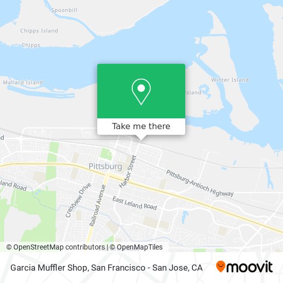 Mapa de Garcia Muffler Shop