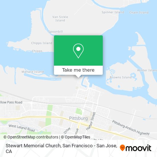 Stewart Memorial Church map