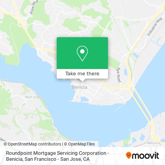 Roundpoint Mortgage Servicing Corporation - Benicia map