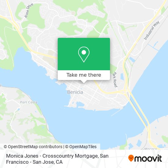 Monica Jones - Crosscountry Mortgage map