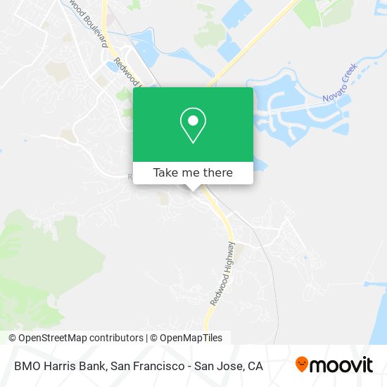 BMO Harris Bank map