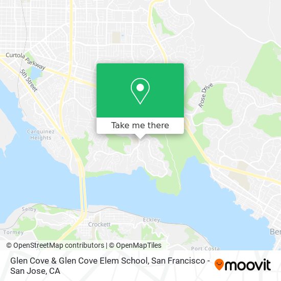 Glen Cove & Glen Cove Elem School map