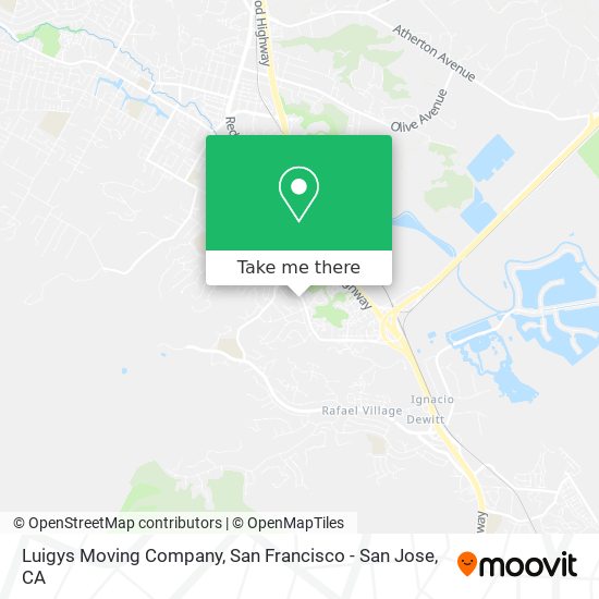 Mapa de Luigys Moving Company