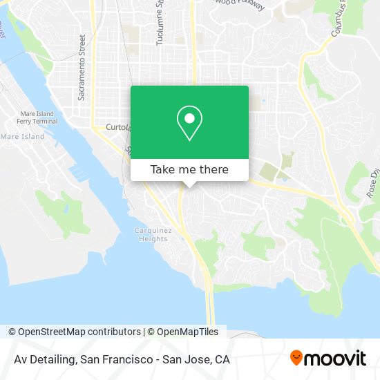 Av Detailing map