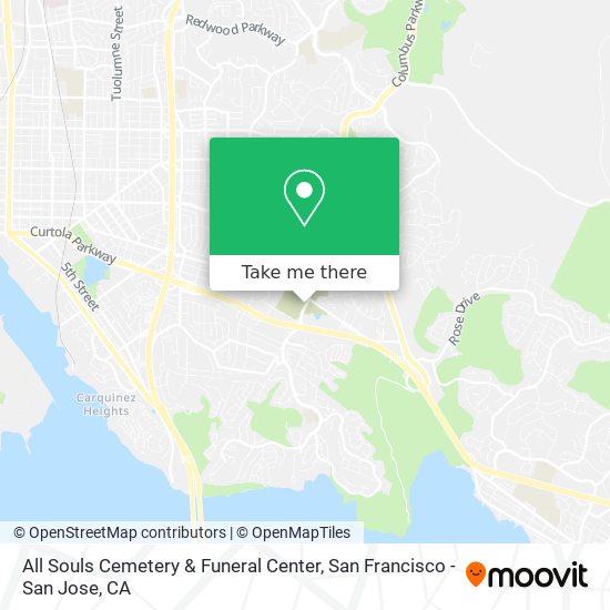 All Souls Cemetery & Funeral Center map