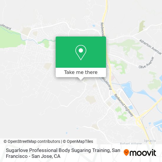 Sugarlove Professional Body Sugaring Training map