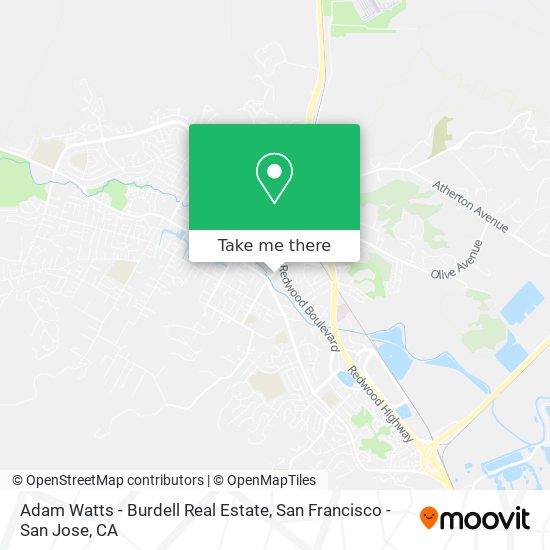 Mapa de Adam Watts - Burdell Real Estate