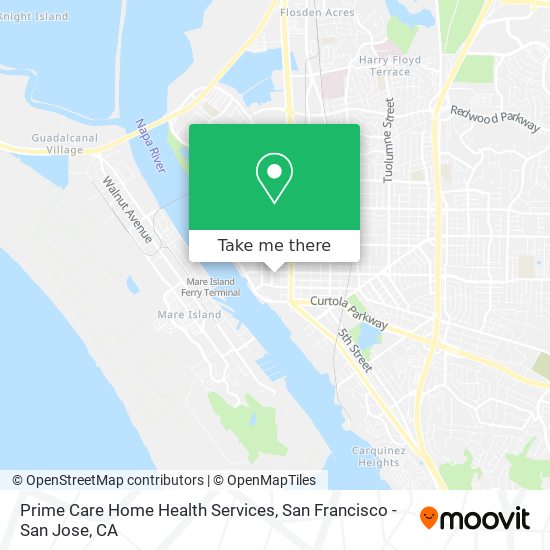 Mapa de Prime Care Home Health Services