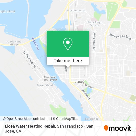 Mapa de Licea Water Heating Repair