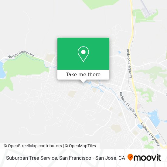 Mapa de Suburban Tree Service