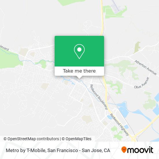 Metro by T-Mobile map