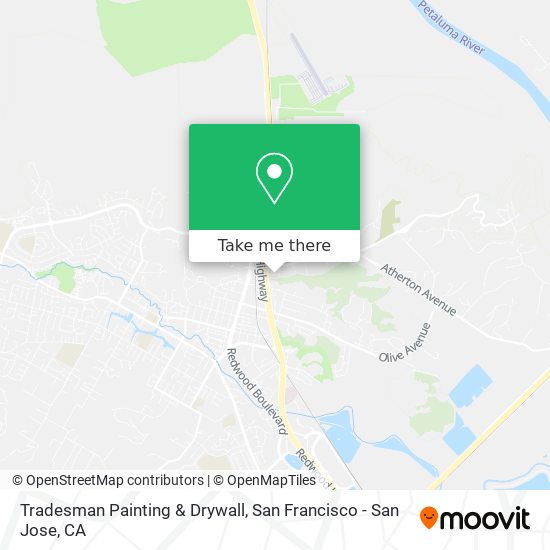 Tradesman Painting & Drywall map