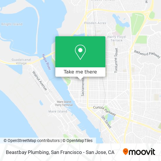 Mapa de Beastbay Plumbing