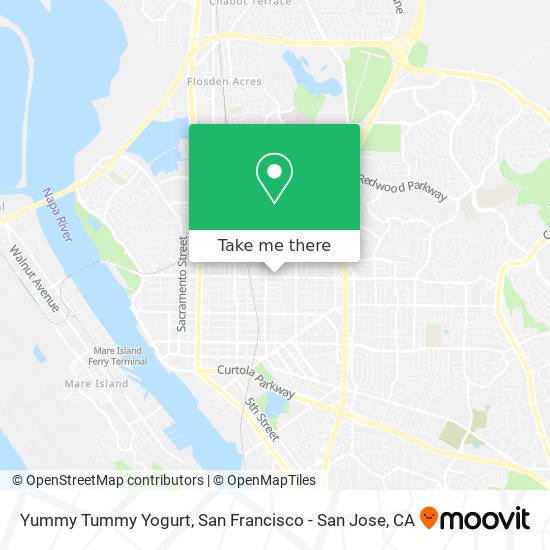 Yummy Tummy Yogurt map