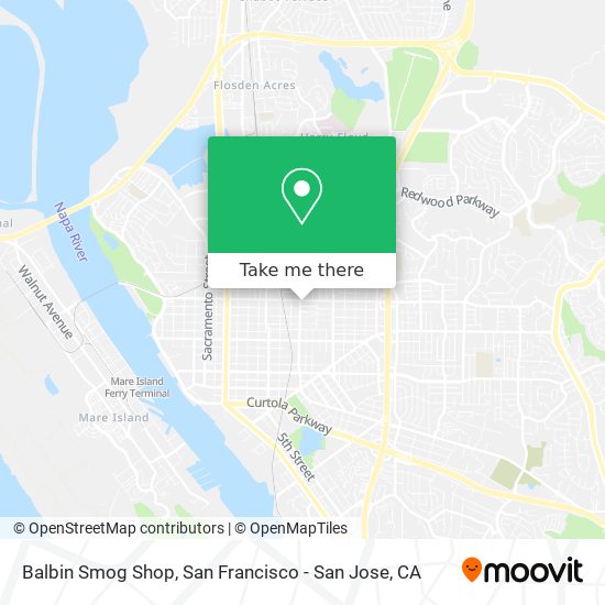 Balbin Smog Shop map