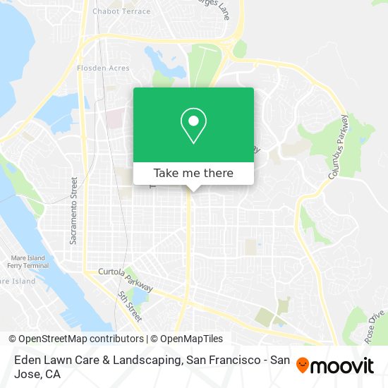 Mapa de Eden Lawn Care & Landscaping