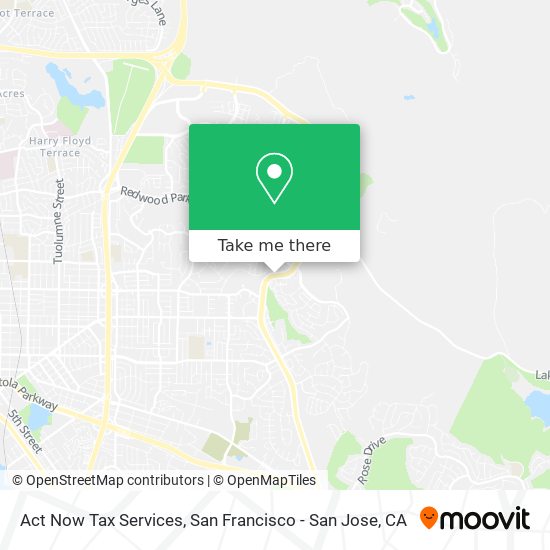 Act Now Tax Services map