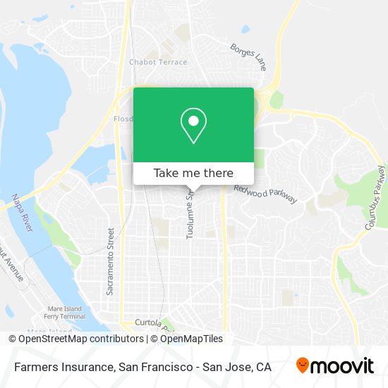 Farmers Insurance map