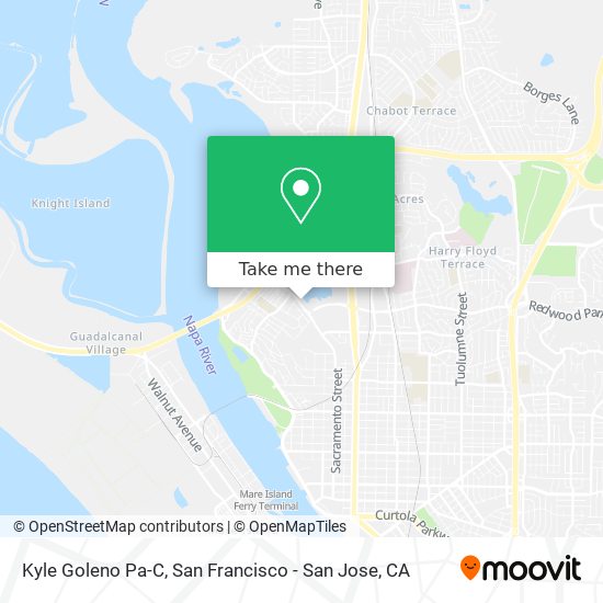 Mapa de Kyle Goleno Pa-C
