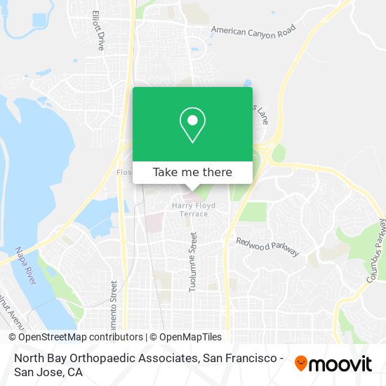 North Bay Orthopaedic Associates map