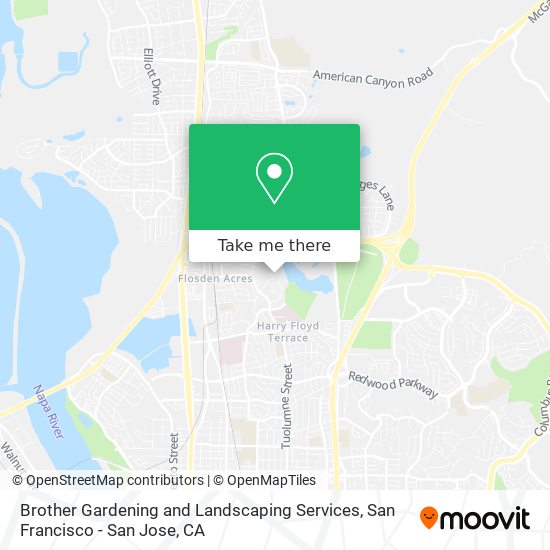 Brother Gardening and Landscaping Services map