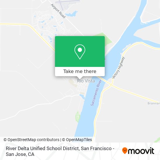 Mapa de River Delta Unified School District