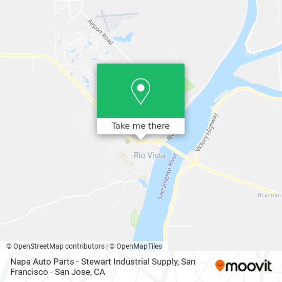 Mapa de Napa Auto Parts - Stewart Industrial Supply