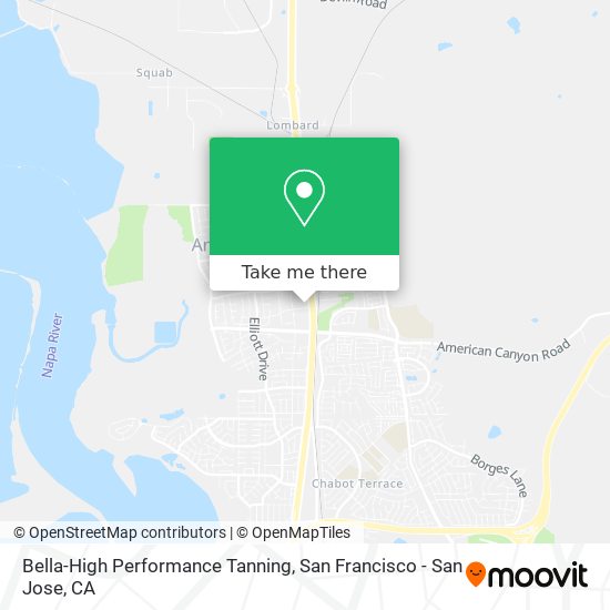 Mapa de Bella-High Performance Tanning