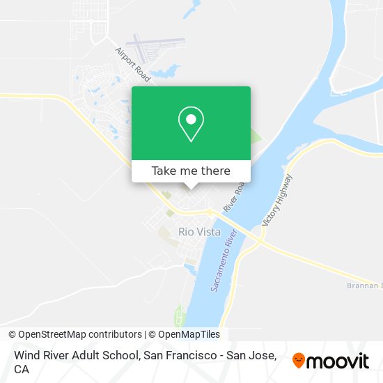 Mapa de Wind River Adult School