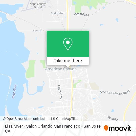 Lisa Myer - Salon Orlando map