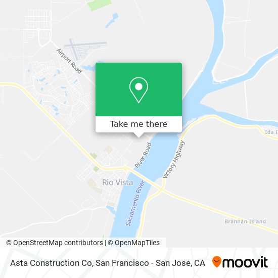 Asta Construction Co map