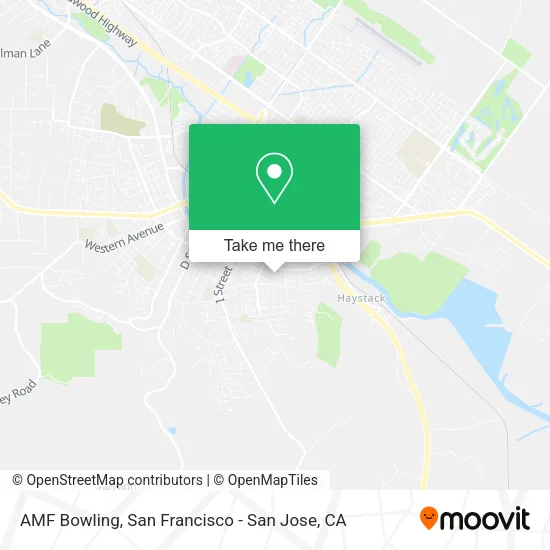 AMF Bowling map