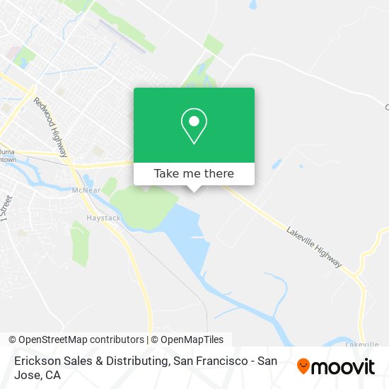 Mapa de Erickson Sales & Distributing