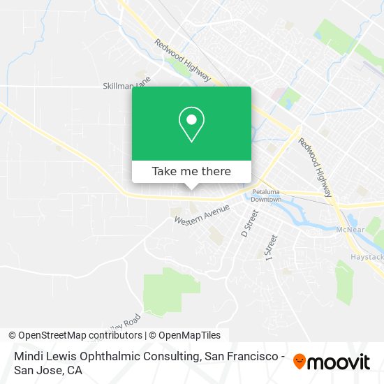 Mindi Lewis Ophthalmic Consulting map