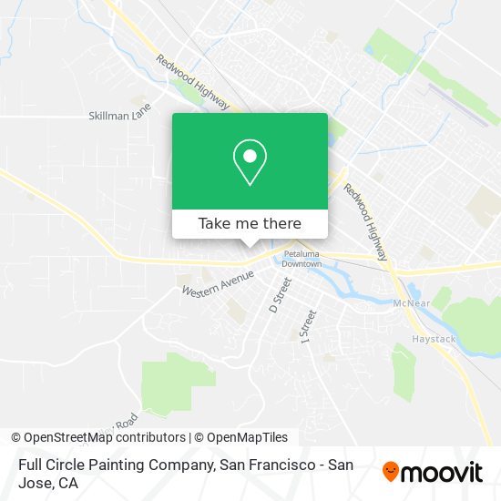 Full Circle Painting Company map