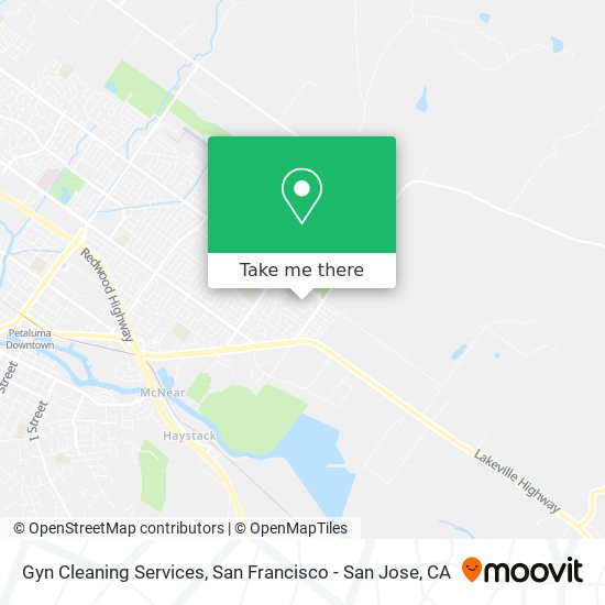 Gyn Cleaning Services map