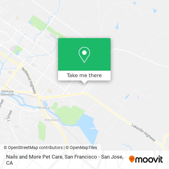 Nails and More Pet Care map