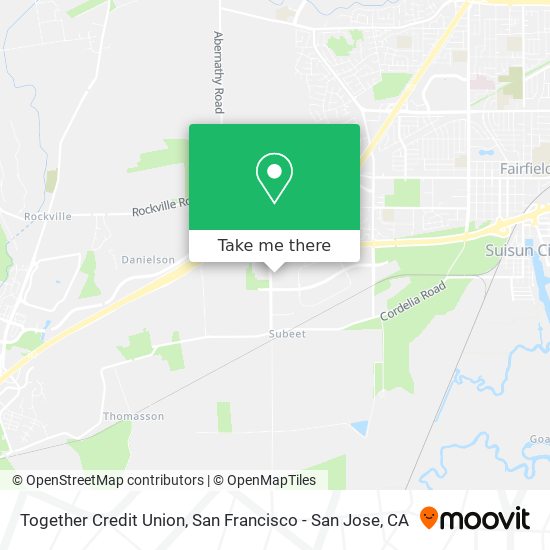 Together Credit Union map