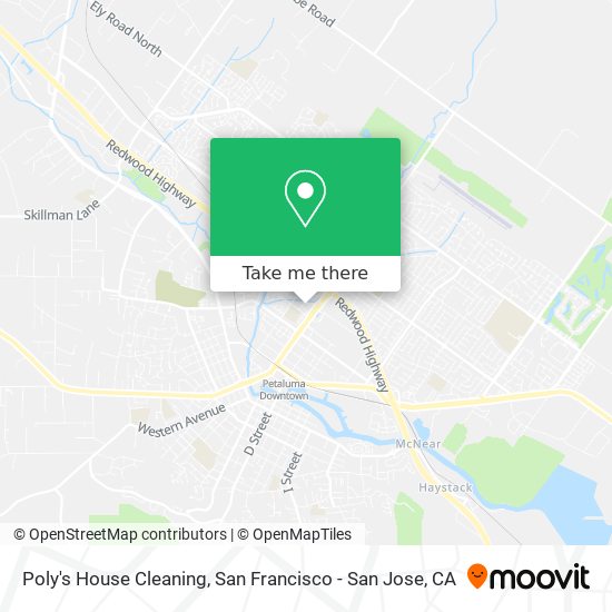 Mapa de Poly's House Cleaning