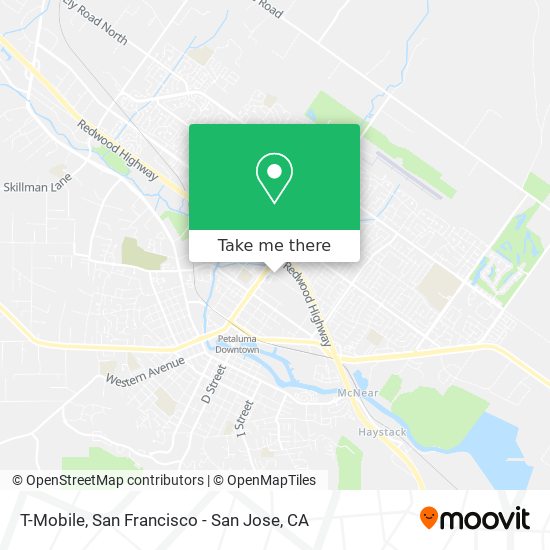 T-Mobile map