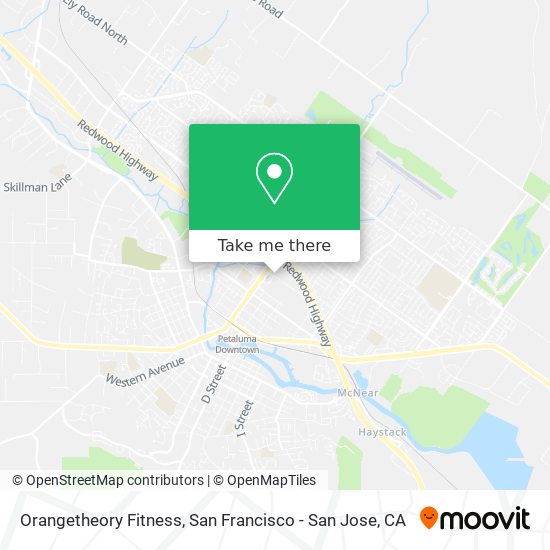 Orangetheory Fitness map