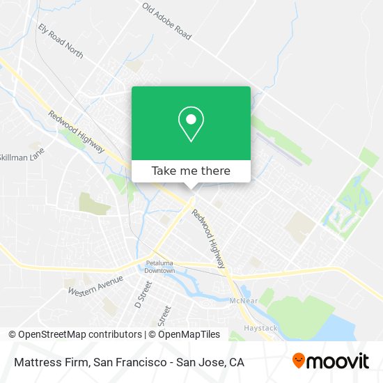 Mattress Firm map